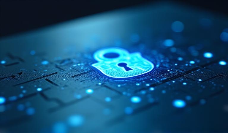 Concetto di sicurezza e privacy digitale nel settore metallurgico